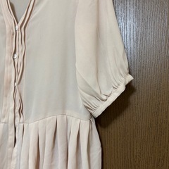 レディース桜色半袖美品の画像
