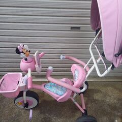 ミニーちゃん三輪車の画像