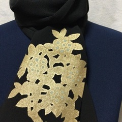 留袖スカート  着物リメイク  裏付きの画像