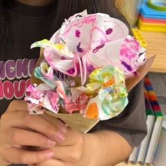 【アトリエべる 国立教室】✨✨✨回せる仕掛けのメリーゴーラウンドをつくろう✨✨✨の画像