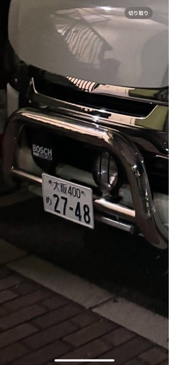 ハイエース　バンパーガード　グリルガード