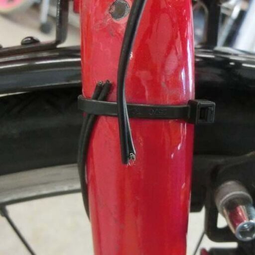 シティサイクル 27インチ ブリヂストン 赤 7段切替 7段変速 ライト無し