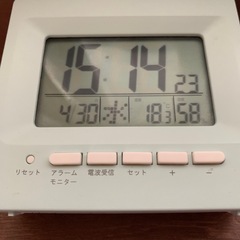 デジタル置き時計の画像