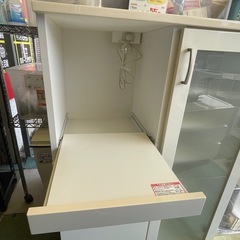 【リサイクルサービス八光】幅80㎝　ニトリ　レンジボード (コパン T 80MRB WH)の画像