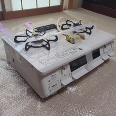 パロマ　二口ガスコンロ　ic-s87sh-r
