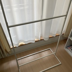 ハンガーラック２段の画像