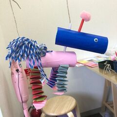 【アトリエべる 小金井教室】🔮自由に発想してオリジナルメリーゴーラウンドをつくろう🔮の画像