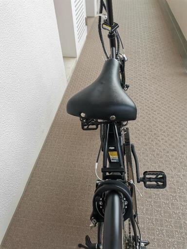 アビレラ 電動アシスト自転車 シティタイプ ブラック