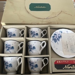 新品未使用 ノリタケ Noritake カップ＆ソーサー 6客セ...