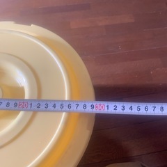 プラスチック蓋付き　樽　小の画像