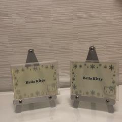 キティ ちゃん　写真立て×2セットの画像