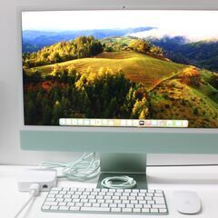 iMac（24インチ,M1,2021）256GB/16GB〈MG...