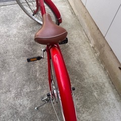 自転車とブロアーの画像