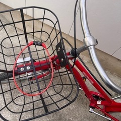 自転車とブロアーの画像