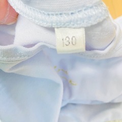 130㎝　女の子　半袖の画像