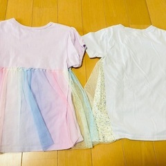 130㎝　女の子　半袖の画像