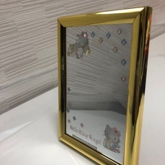 キティ ちゃん　鏡の画像