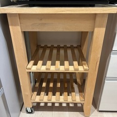 IKEA キッチンワゴン　ベクヴェーム　