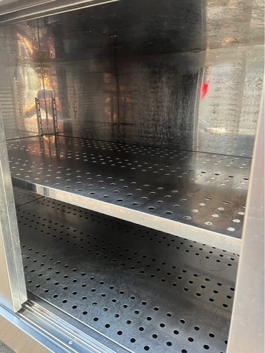 【動確済み】ニチワ 業務用 ディッシュウォーマー EDT-1200AS 三相 200V 幅1200×奥600×高さ800(mm) 食器