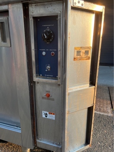 【動確済み】ニチワ 業務用 ディッシュウォーマー EDT-1200AS 三相 200V 幅1200×奥600×高さ800(mm) 食器