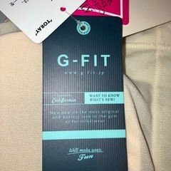 新品タグ付 G-fit 水陸両用 パッド付きタンクトップ 濃グレー Lの画像