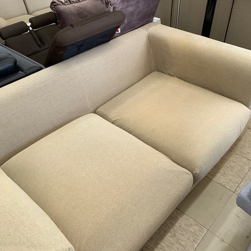 無印良品 2人掛けソファ ベージュ※2400010507502