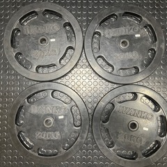 イヴァンコ　ラバープレート20kg 4枚セット