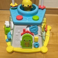 モンポケ　知育玩具　ボックス　積み木　汽車　ピカチュウ  ポケモン　
