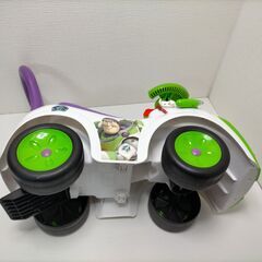 バズライトイヤー　手押し車　足蹴り車　ディズニーおもちゃ　 250430-7Tの画像