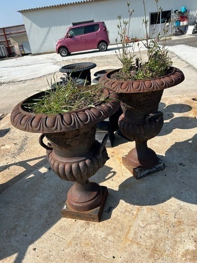 スチール製盆栽鉢