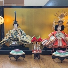秀月　一段飾り　お雛様
