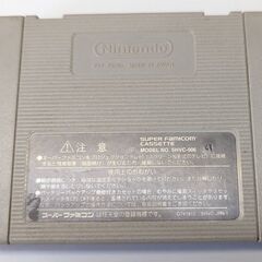 ☆スーパーファミコンソフト　1本　ミニ四駆シャイニングスコーピオン　中古品　の画像