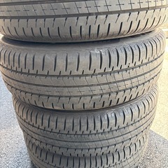 スズキ 純正 15インチ 185/60R15 タイヤ ホイール バリ山の画像