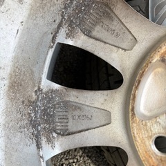 スズキ 純正 15インチ 185/60R15 タイヤ ホイール バリ山の画像