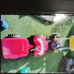 子供足こぎ自動車、貨物車付の画像