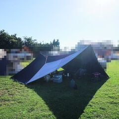 大型タープ 防水 4.2×5.2m 耐水加工3000mm 遮光 ...