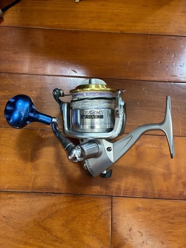 DAIWA FREAMS 4500J ハンドル交換済み