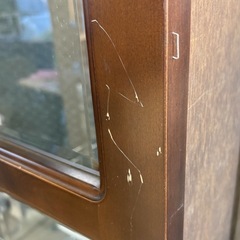 NO.2374【直接引き取り大歓迎】飾り棚 ガラス ショーケース キャビネット 収納 家具 中古の画像