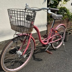 自転車20インチ　女子向け　