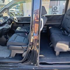 ご購入ありがとうございました。【車検2年付き☆コミコミ33万5000円】平成23年　ホンダ　ステップワゴン　スパーダ　8人乗り　2WD　黒　走行距離138,000㎞　左側スライドドア・ナビ・ETC付きの画像