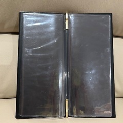 メニューブック　シンビ(SHIMBI) 【MS-303】たて長　黒色の画像