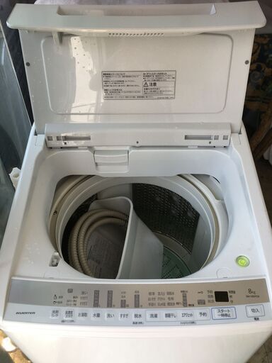 HITACHI　２０２０年　８K　インバーター洗濯機