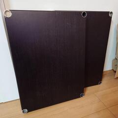 メタルラック　610*460サイズ　木製天板２枚セット