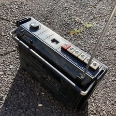 SANYO MR-G305 昭和レトロラジカセ　現状ジャンク品  の画像