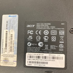 ⭐️PCなエコプレ⭐️acer ノートパソコン　ASPIRE 5750gの画像