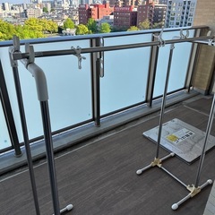 【お譲りします】ステンレス製物干し竿