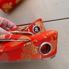 3歳女の子　753 下駄　ブーツの画像