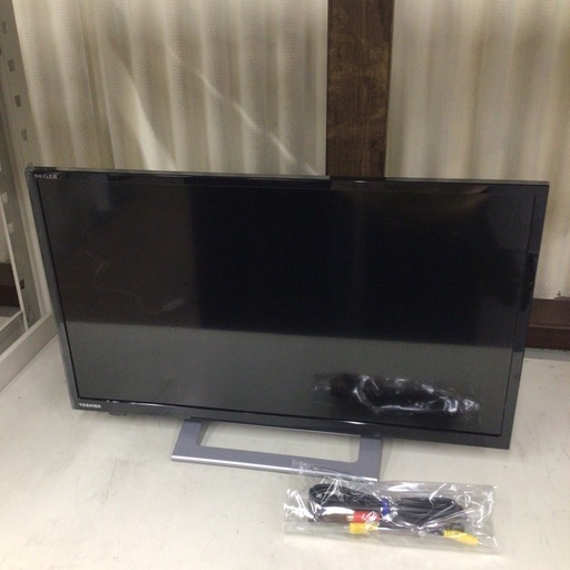 ※リモコンなし 液晶テレビ 東芝 24V34 2022年製 24型 裏番組録画／ネット動画対応