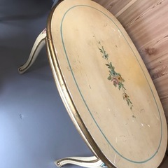イタリア製センターテーブル(ゴールドライン)の画像