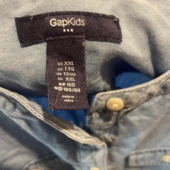 お値下げ1,200→800女の子150&160cm4点セット　GU・プチバトー・GAPの画像